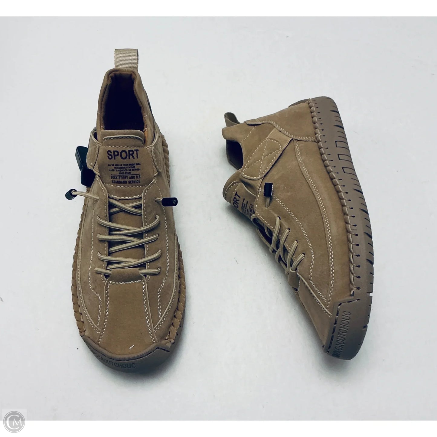 Shoes Sneakers By Clothes Mentor In Tan, Size: 6