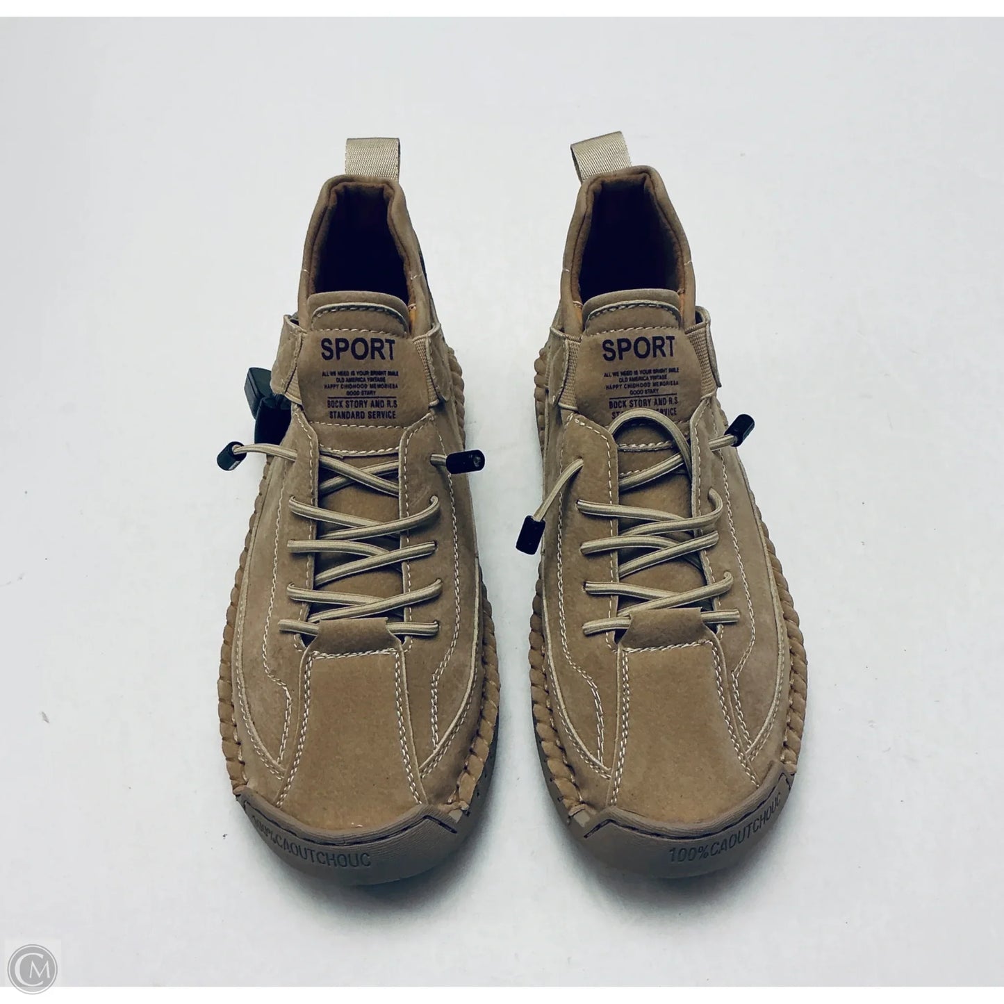 Shoes Sneakers By Clothes Mentor In Tan, Size: 6