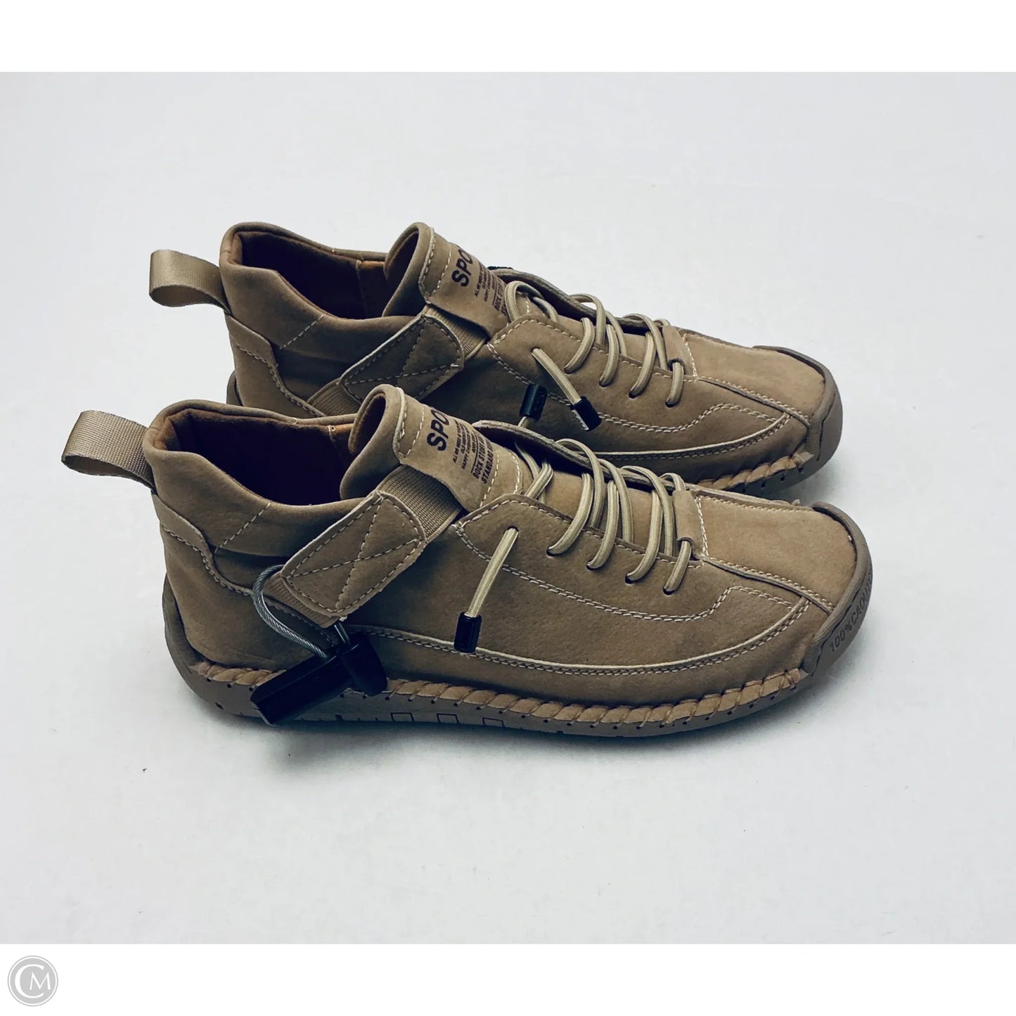 Shoes Sneakers By Clothes Mentor In Tan, Size: 6
