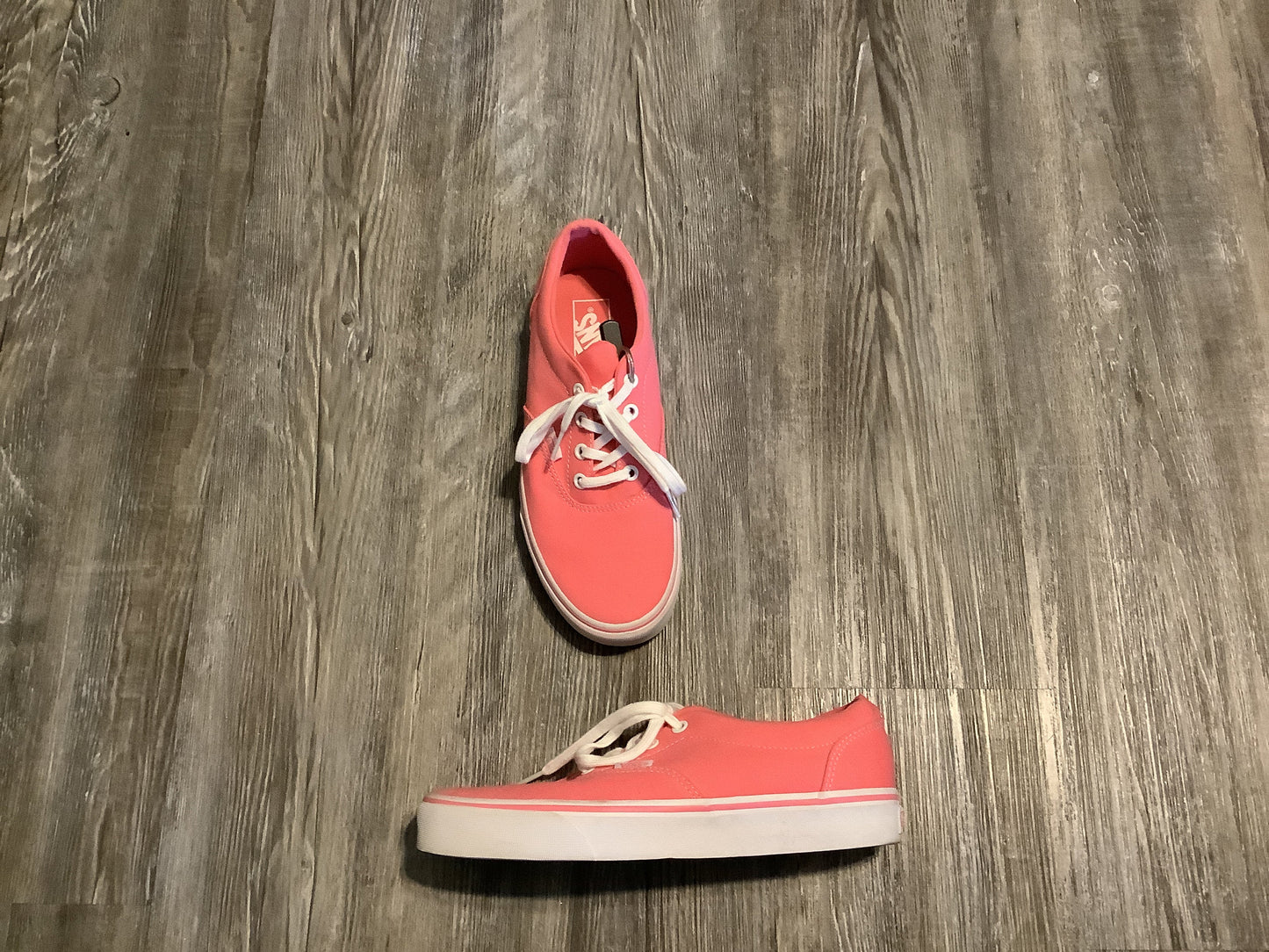 Shoes Sneakers By Vans In Pink, Size: 8.5