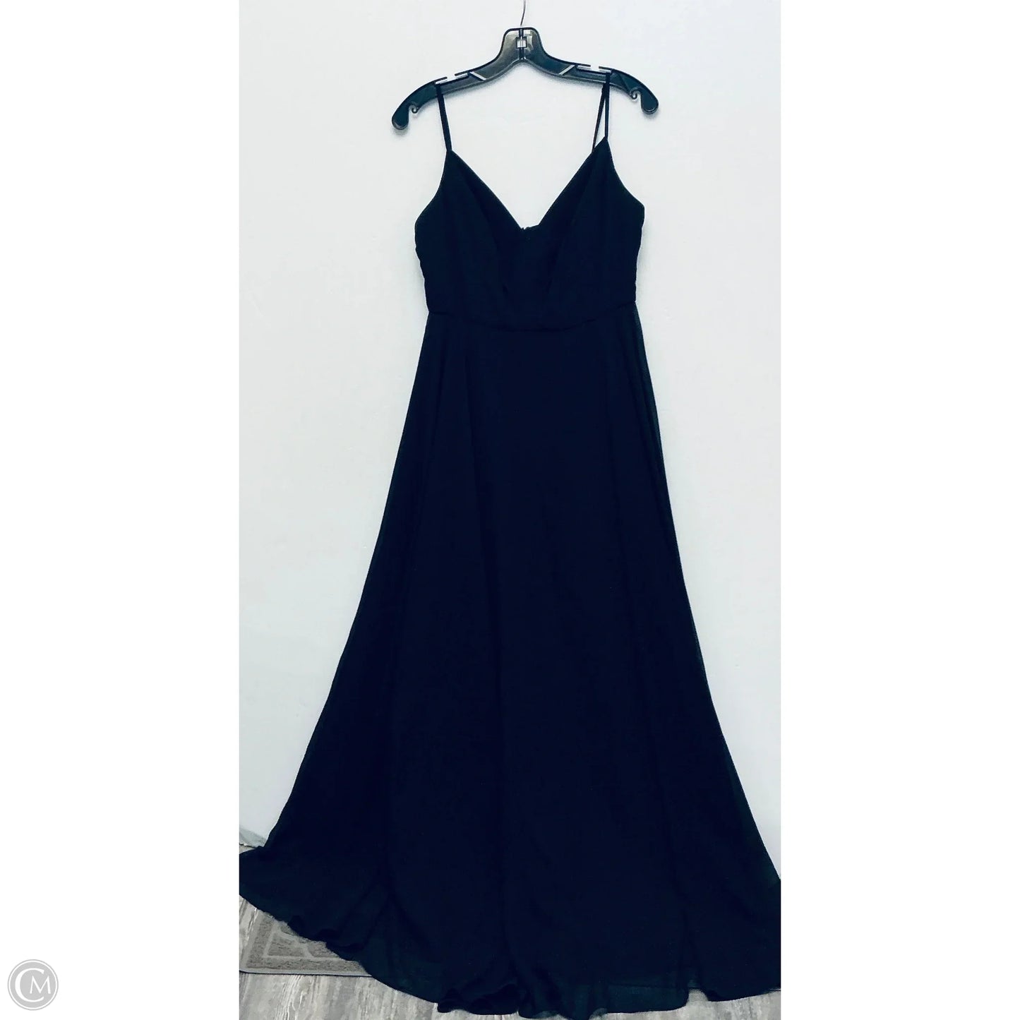 Dress Party Long By Nicole By Nicole Miller In Black, Size: 8