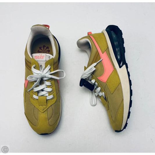 Shoes Athletic By Nike In Yellow, Size: 10