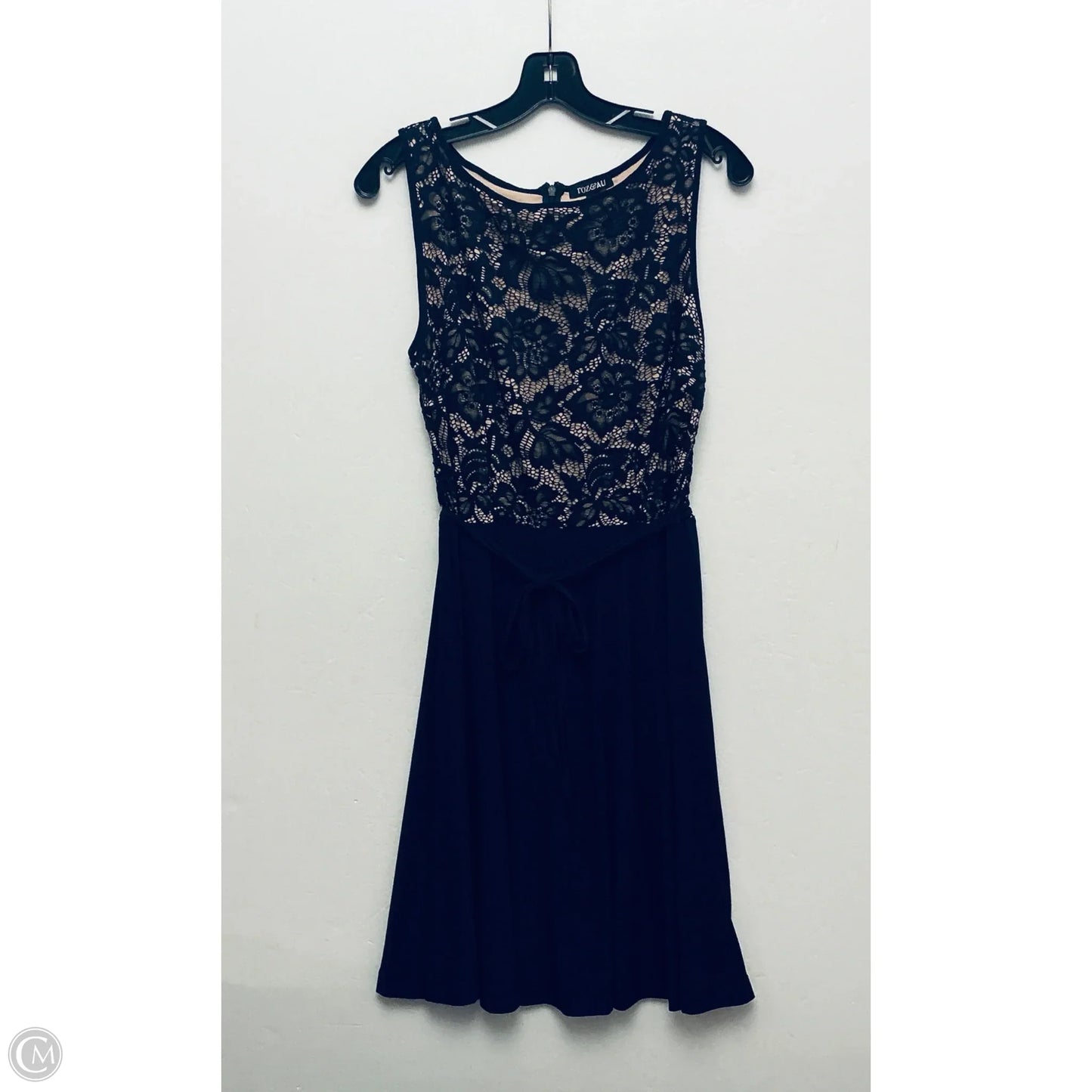 Dress Party Short By Roz And Ali In Navy,Size: 10