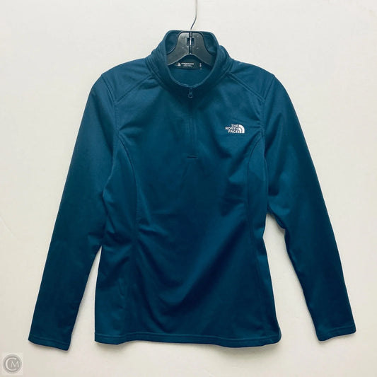 Athletic Sweatshirt Collar By The North Face In Blue, Size: M