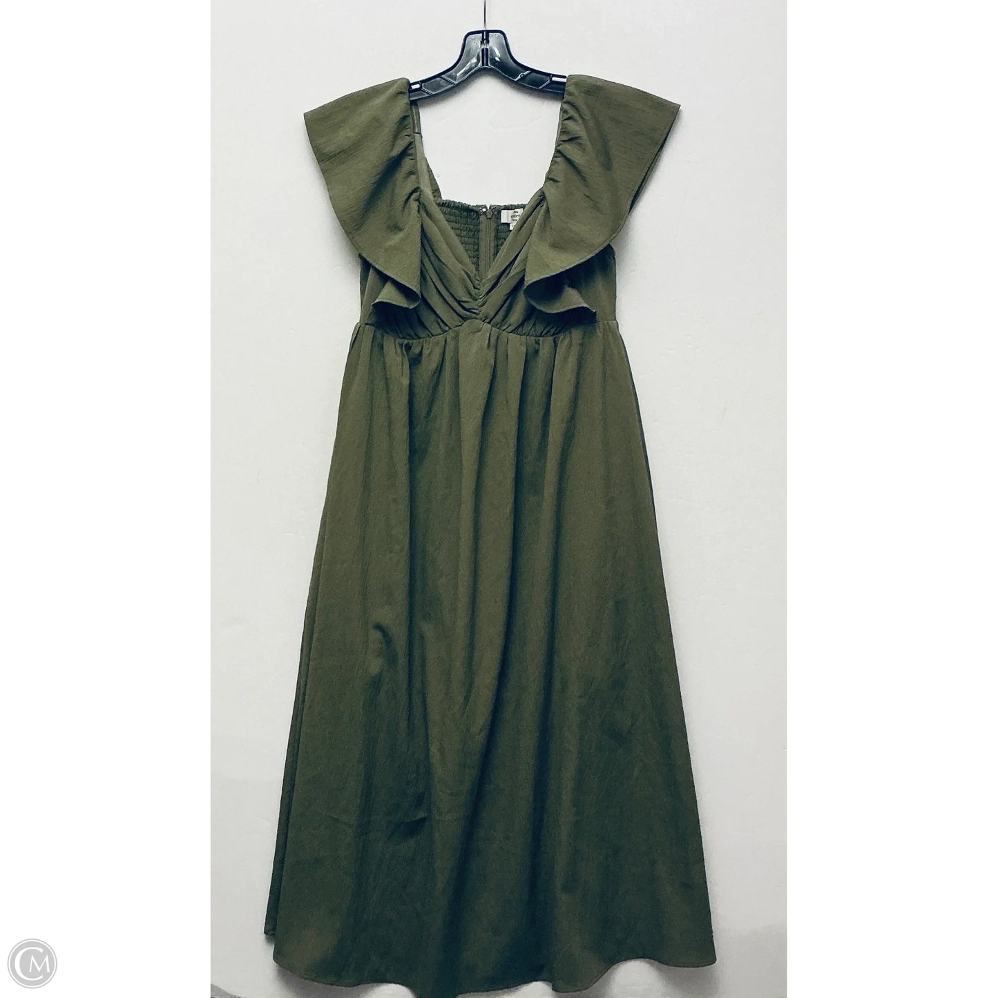 Dress Casual Maxi By Entro In Green, Size: M