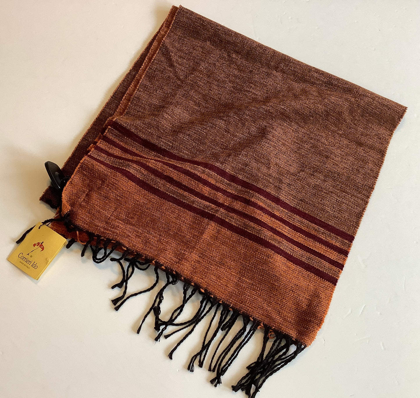 Scarf By Clothes Mentor In Brown