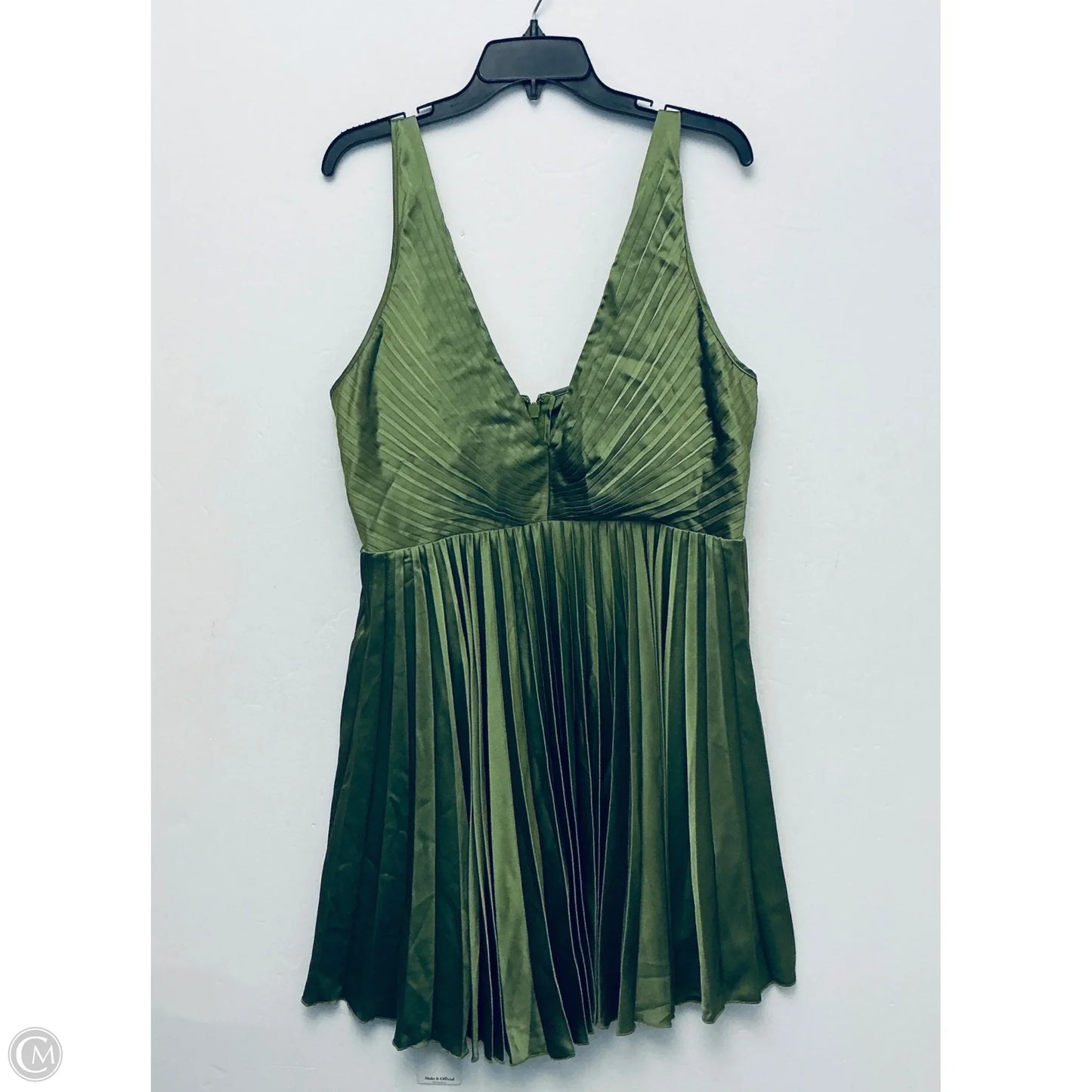 Dress Party Short By Abercrombie And Fitch In Green, Size: Xl