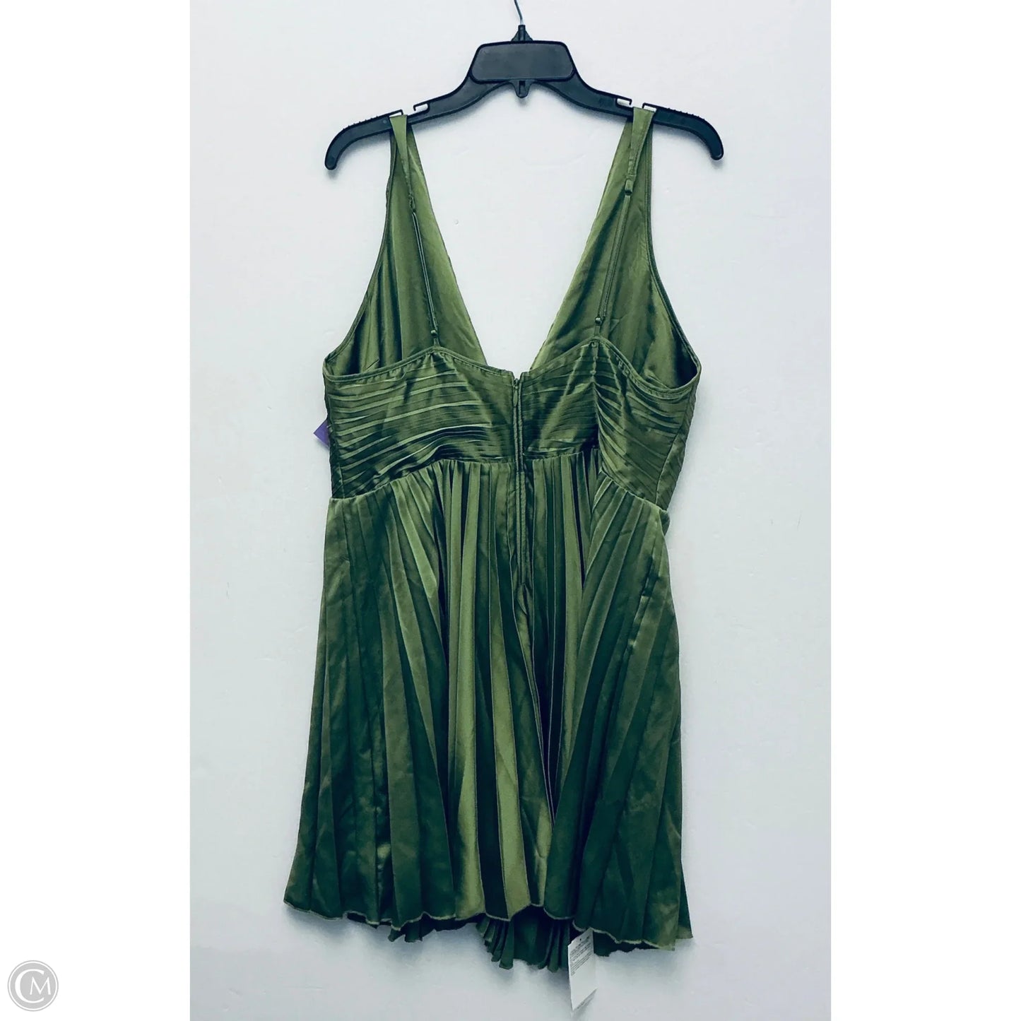 Dress Party Short By Abercrombie And Fitch In Green, Size: Xl