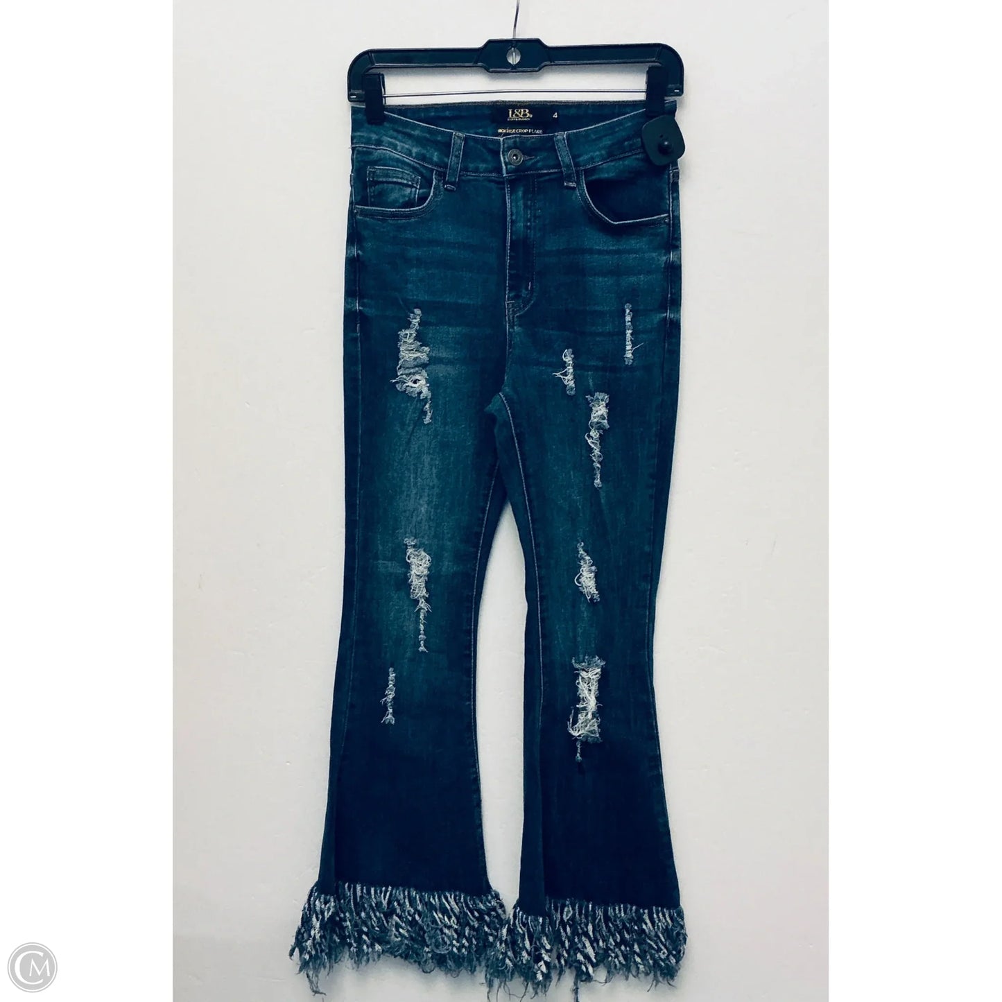Jeans Straight By Lucky & Blessed In Blue Denim, Size: 4