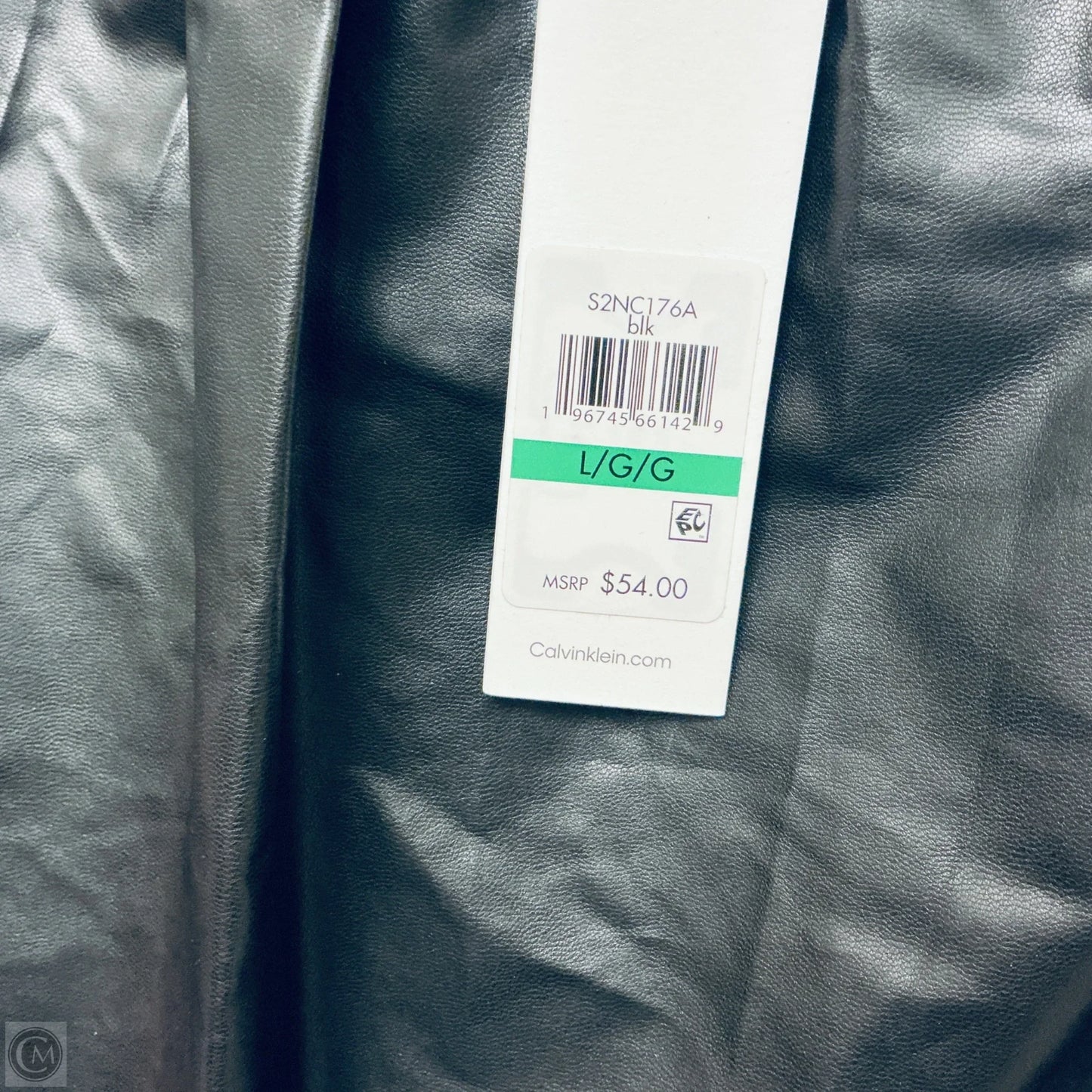 Top Sleeveless By Calvin Klein In Black, Size: L