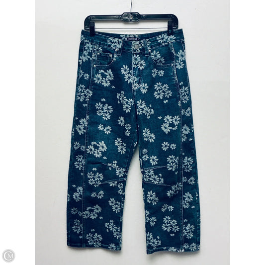 Jeans Wide Leg By Cme In Blue Denim, Size: S