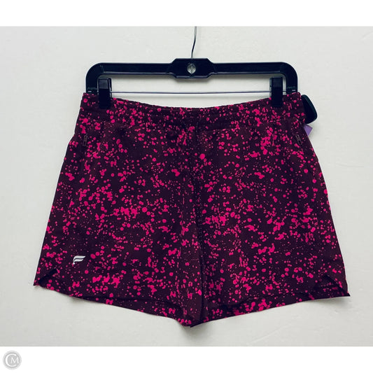 Athletic Shorts By Fabletics In Pink, Size: M