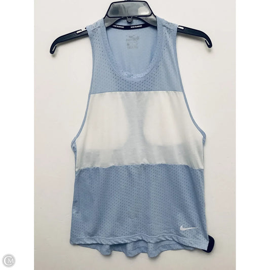 Athletic Tank Top By Nike Apparel In Blue, Size: M