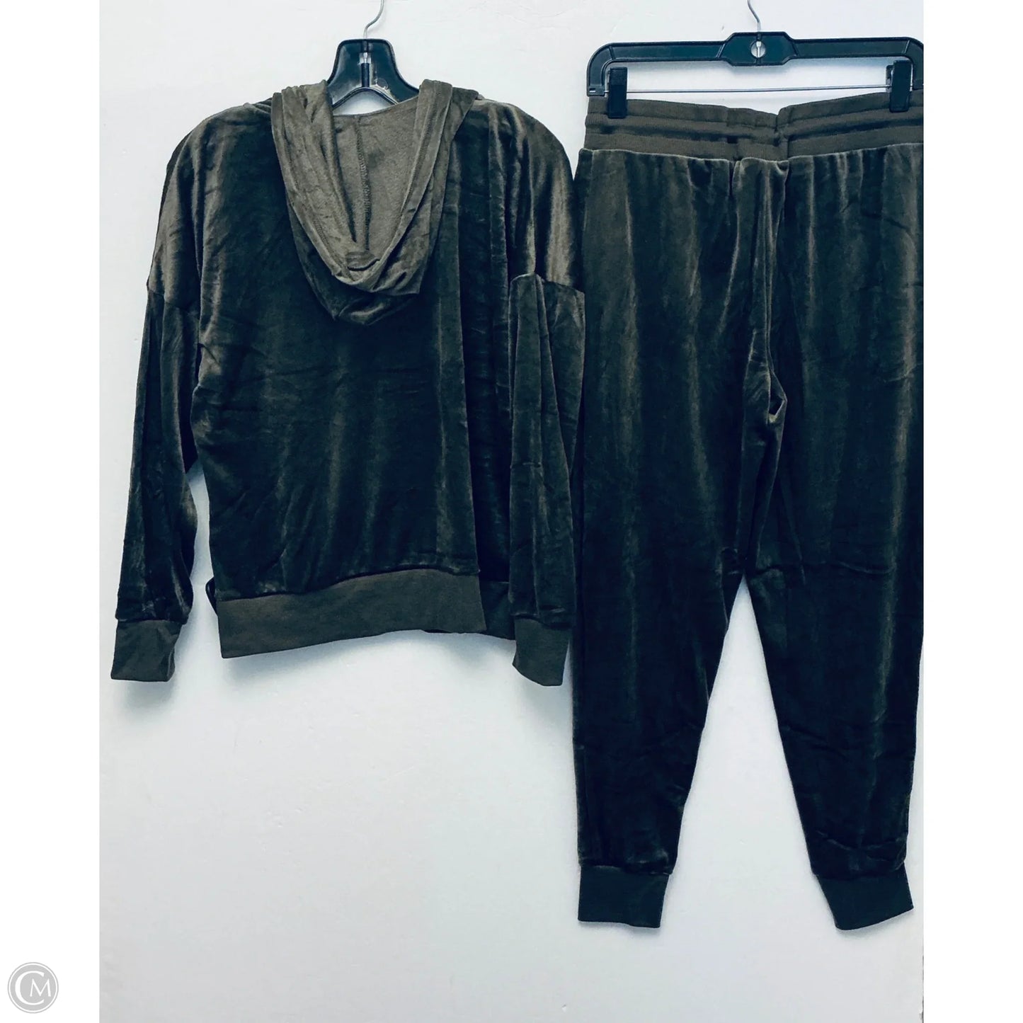 Pants Suit 2pc By Cmc In Green, Size: M