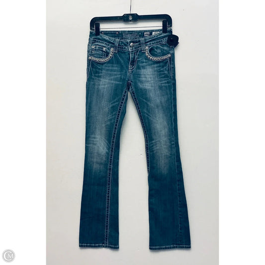 Jeans Straight By Miss Me In Blue Denim, Size: 2