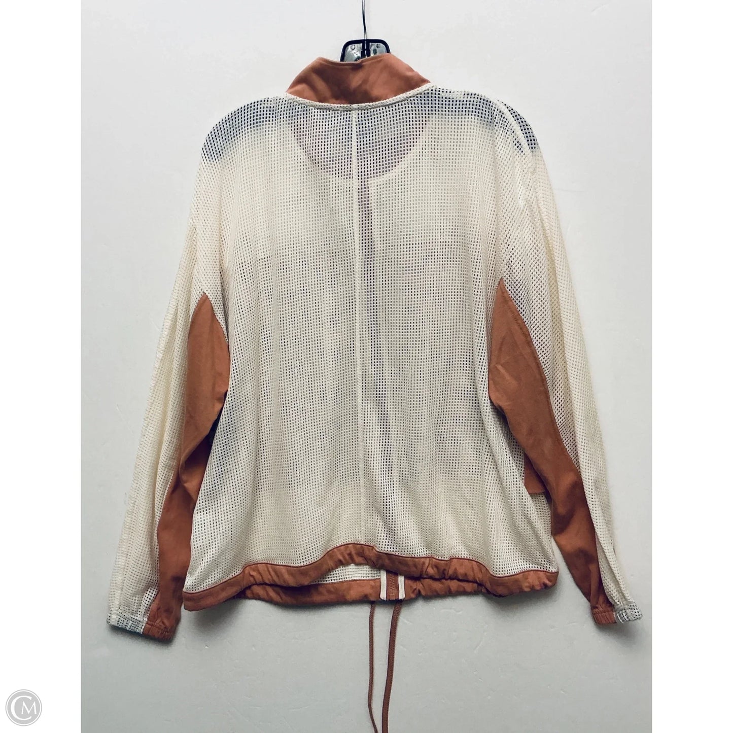 Athletic Jacket By Nike Apparel In Pink, Size: 1x