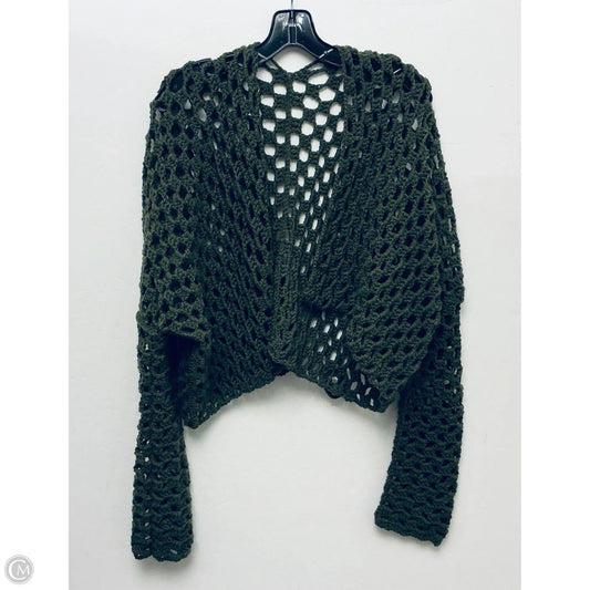 Sweater Cardigan By Cme In Green, Size: M