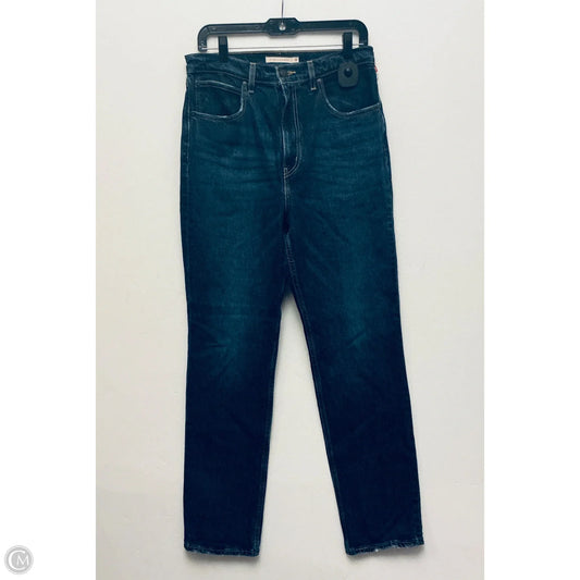 Jeans Straight By Levis In Blue Denim, Size: 10