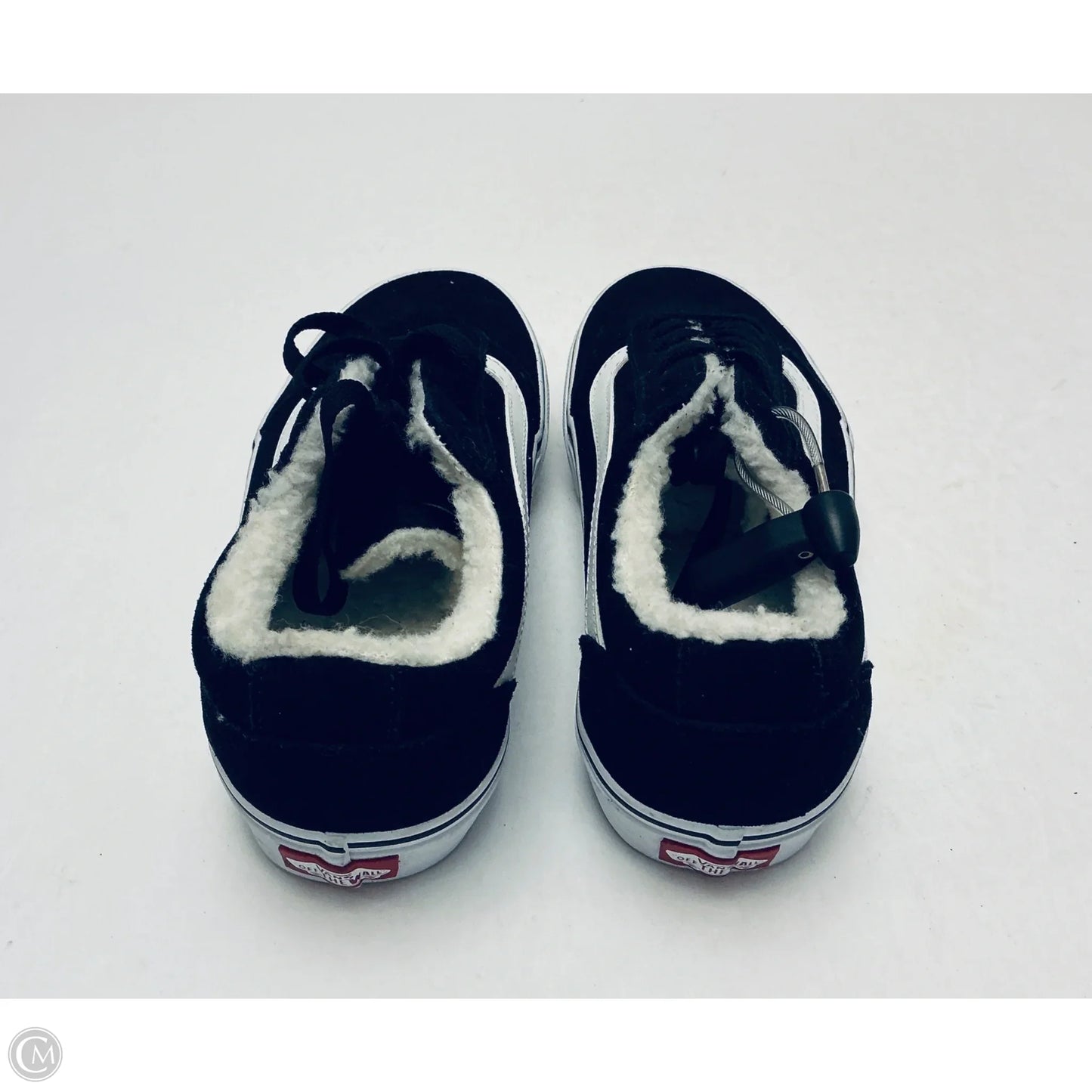 Shoes Sneakers By Vans In Black, Size: 7