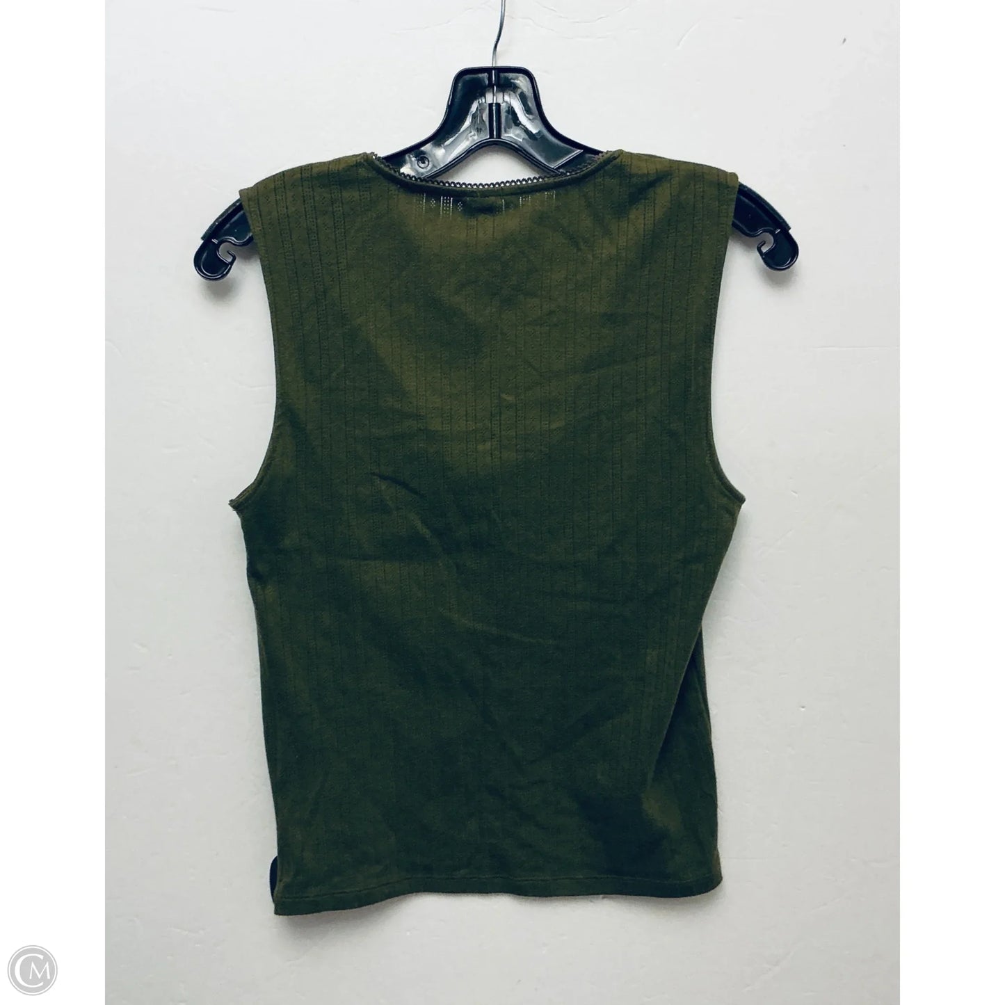 Top Sleeveless By Old Navy In Green, Size: M