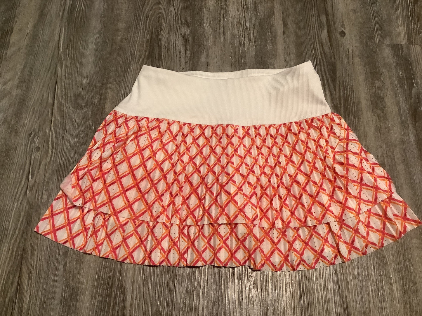 Athletic Skort By Clothes Mentor In Pink & White, Size: Xs