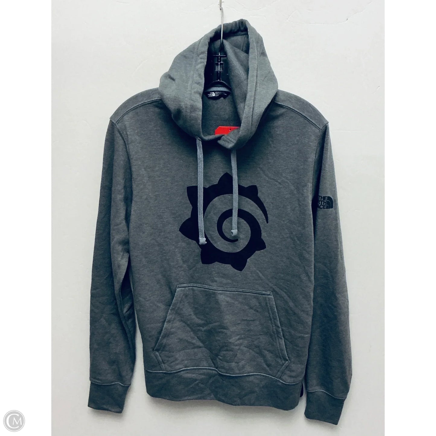 Sweatshirt Hoodie By The North Face In Grey, Size: S