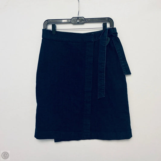 Skirt Mini & Short By Loft In Blue Denim, Size: 4