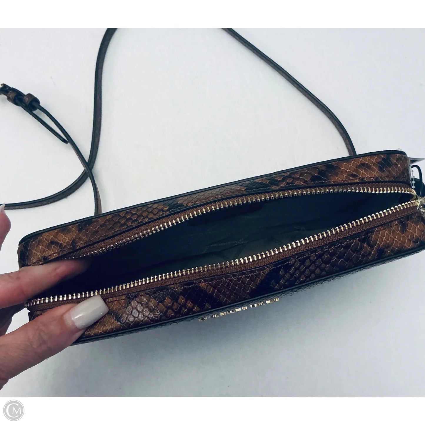 Crossbody Designer By Michael Kors, Size: Medium