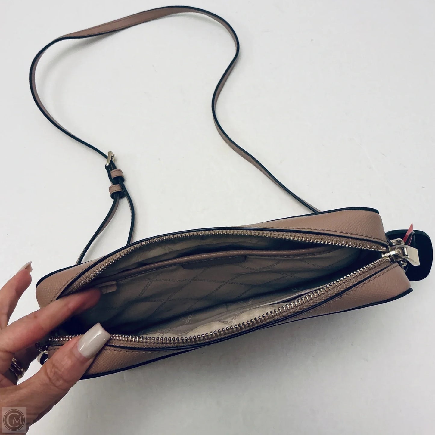 Crossbody Designer By Michael Kors, Size: Medium