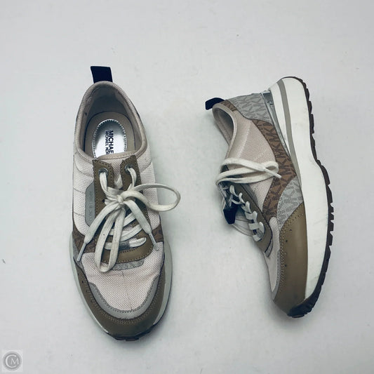 Shoes Sneakers By Michael By Michael Kors In Tan, Size: 8