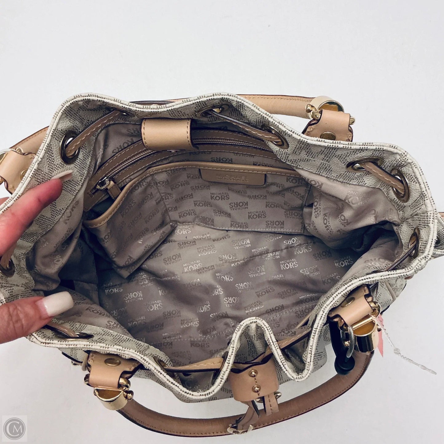 Handbag Designer By Michael Kors, Size: Large