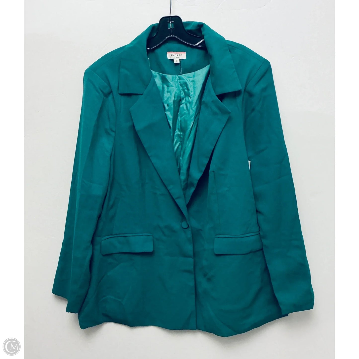 Blazer By Andree By Unit In Green, Size: 1x