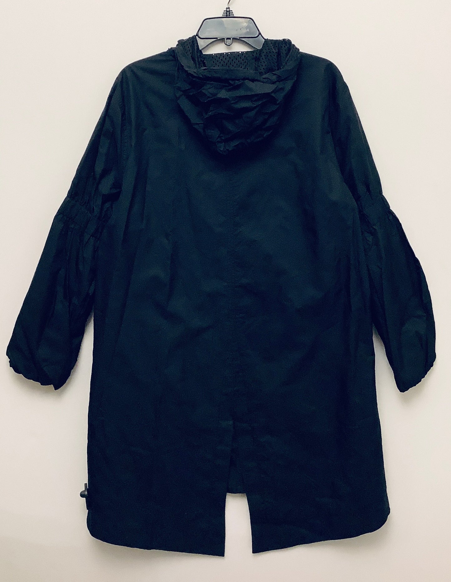 Coat Raincoat By Joy Lab In Black, Size: M