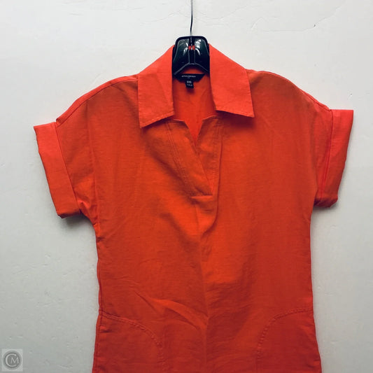 Dress Casual Short By Banana Republic In Pink, Size: Xxs