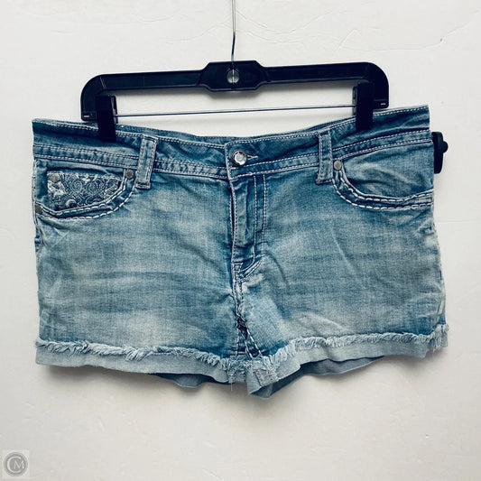Shorts By Knox Rose In Blue Denim, Size: 16