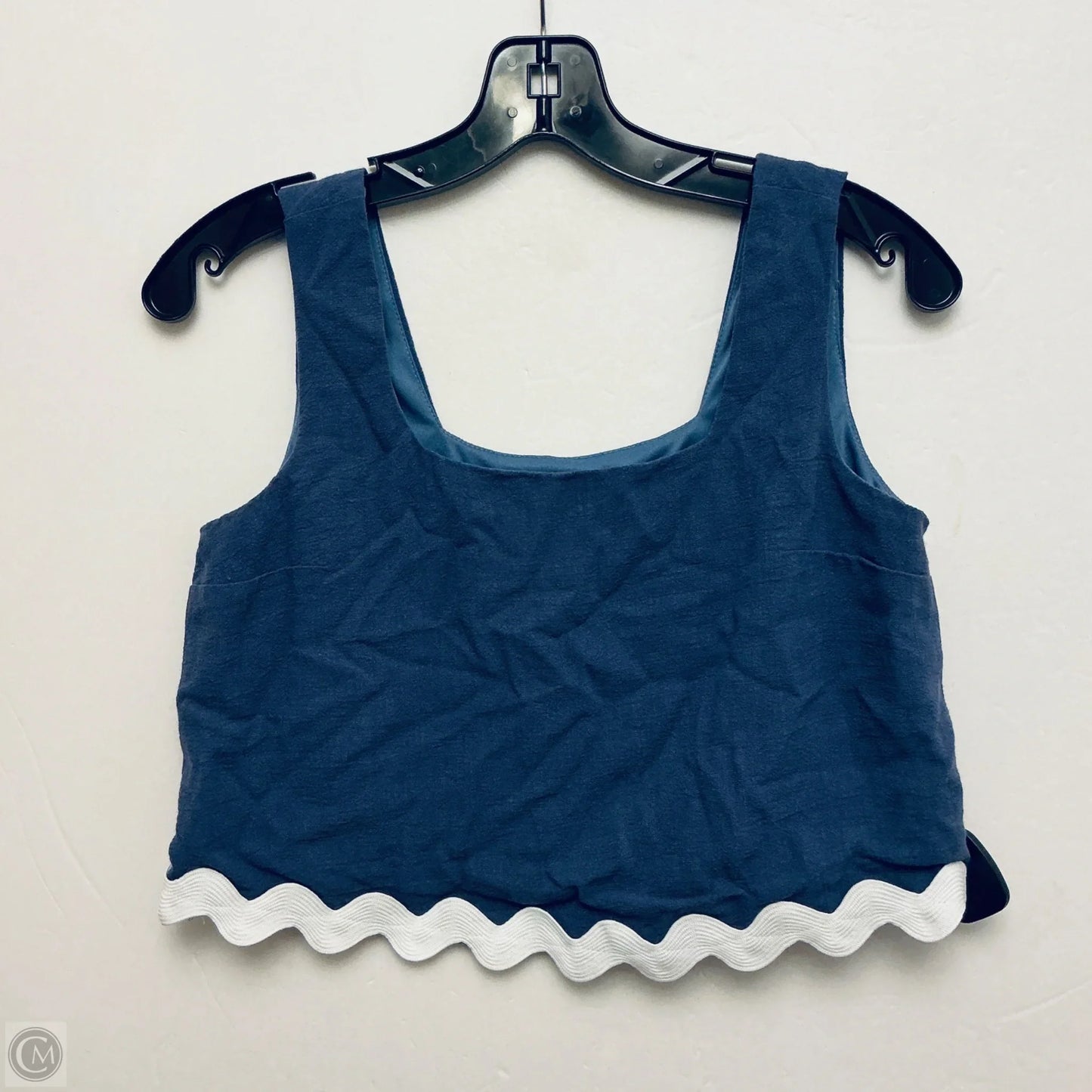 Top Sleeveless Basic By She + Sky In Blue, Size: S