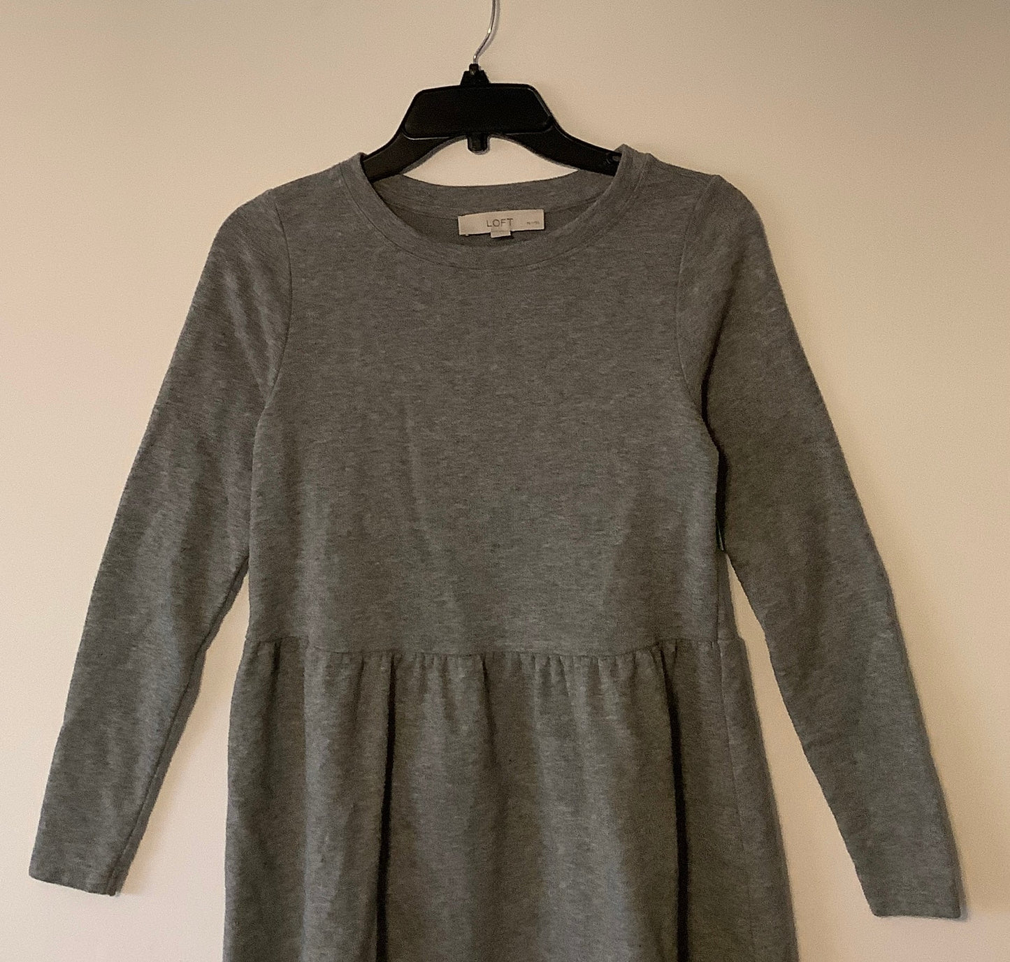 Dress Casual Short By Loft In Grey, Size: Xxs