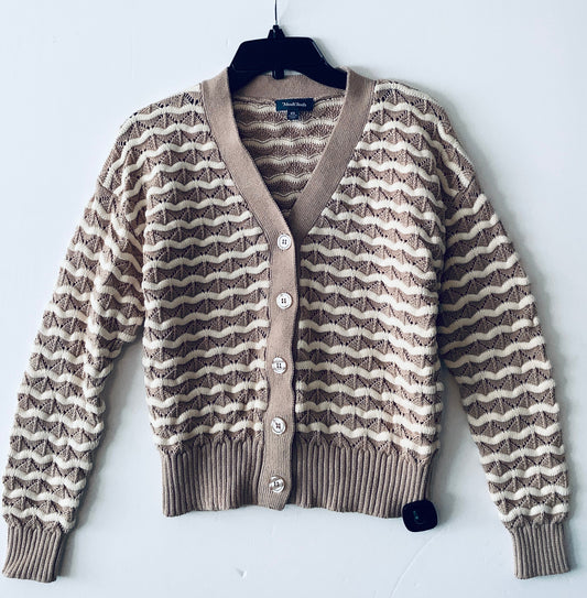 Cardigan By Modcloth In Brown, Size: Xs