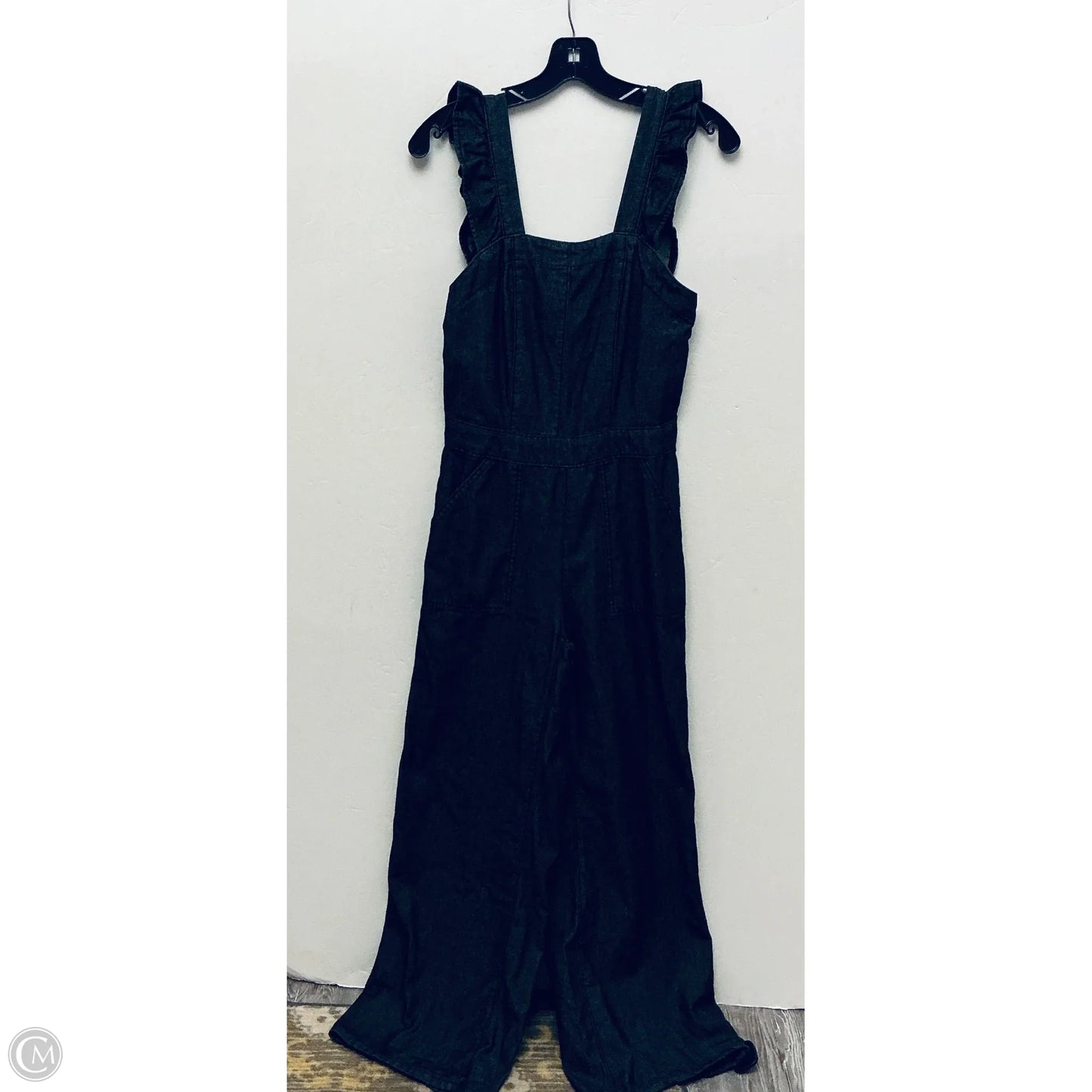 Jumpsuit By Shein In Black Denim, Size: S