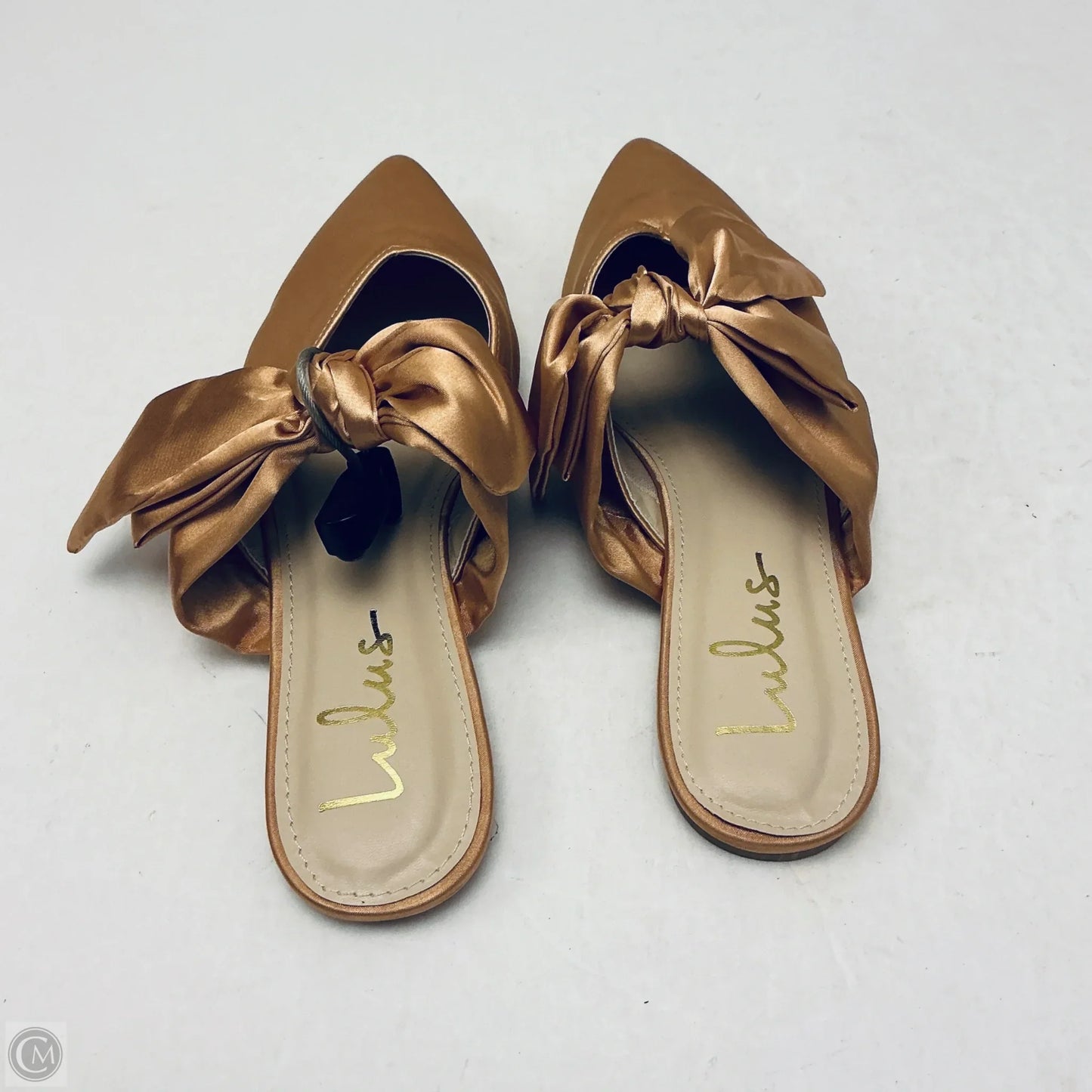 Shoes Flats By Lulus In Gold, Size: 8.5