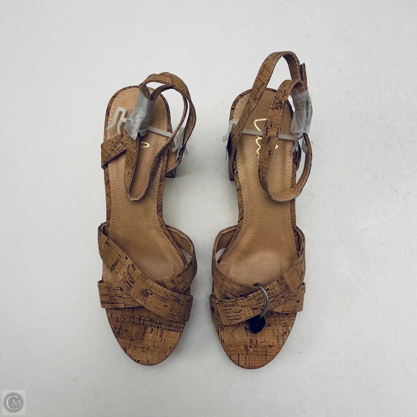 Sandals Heels Stiletto By Lulus In Brown, Size: 9
