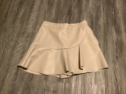 Skort By Clothes Mentor In Tan, Size: S