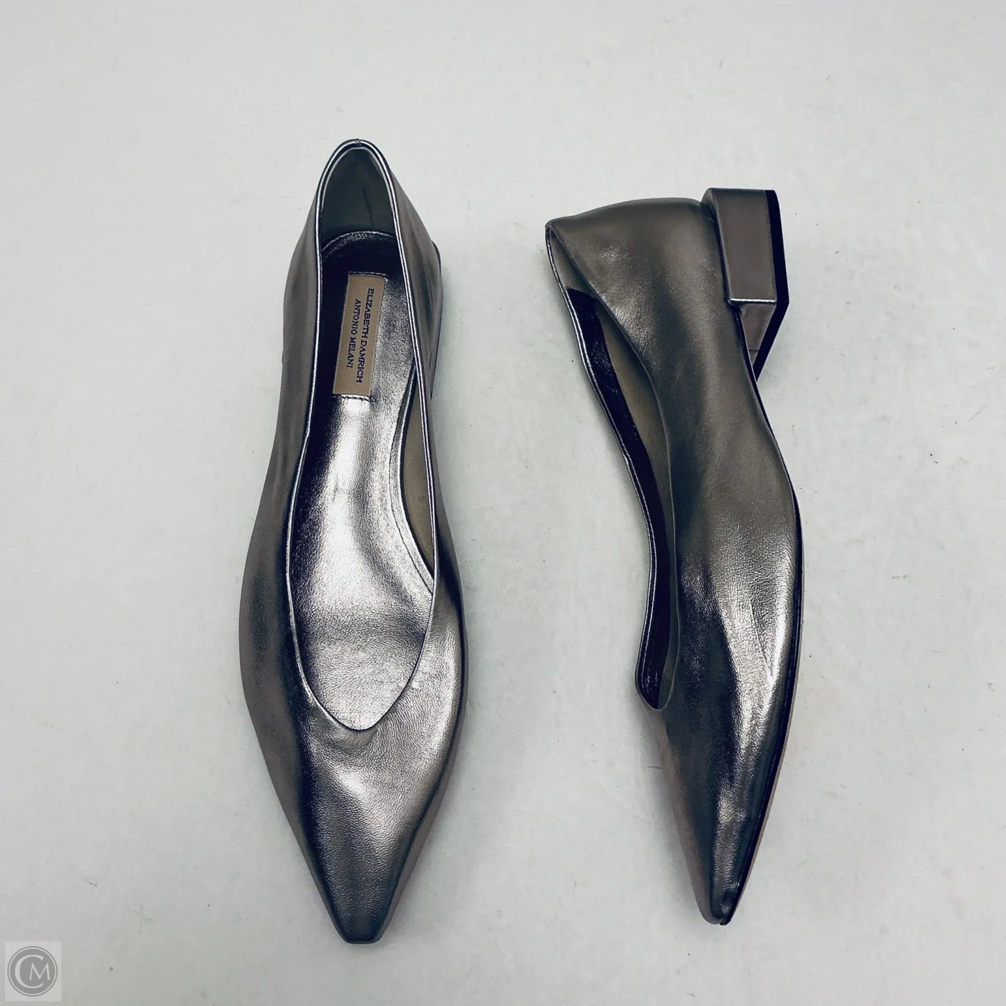 Shoes Flats By Antonio Melani In Silver, Size: 9.5