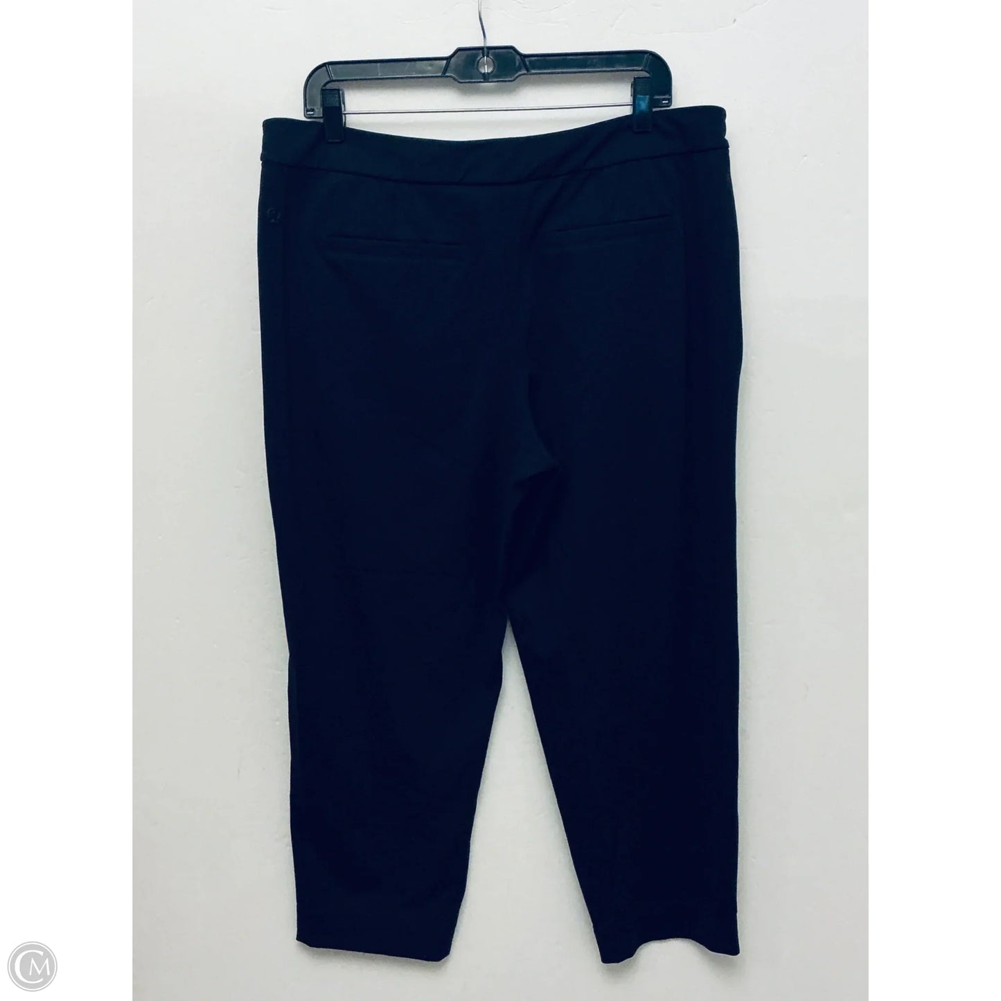 Athletic Pants By Lululemon In Black, Size: Xl