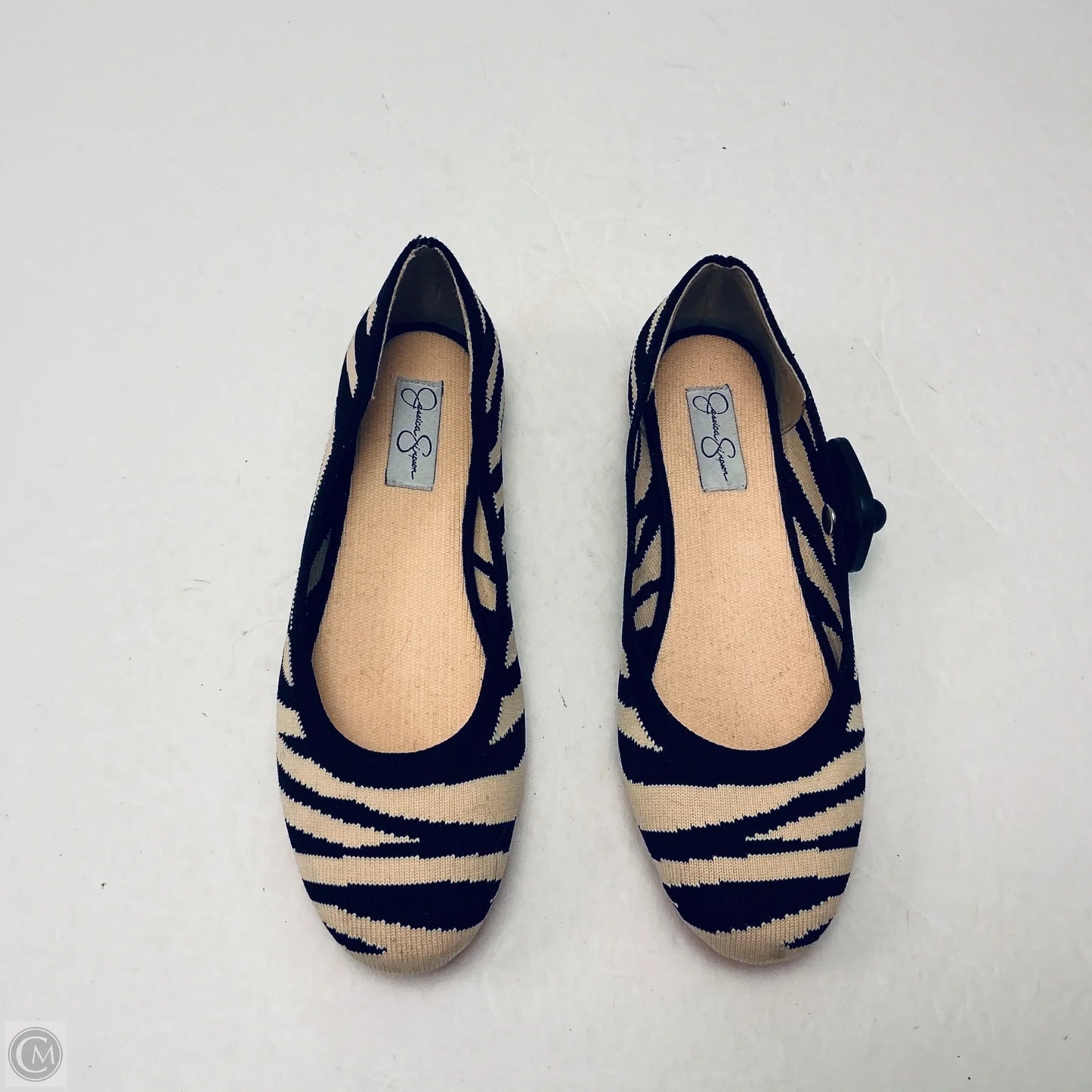 Shoes Flats By Jessica Simpson In Animal Print, Size: 6.5