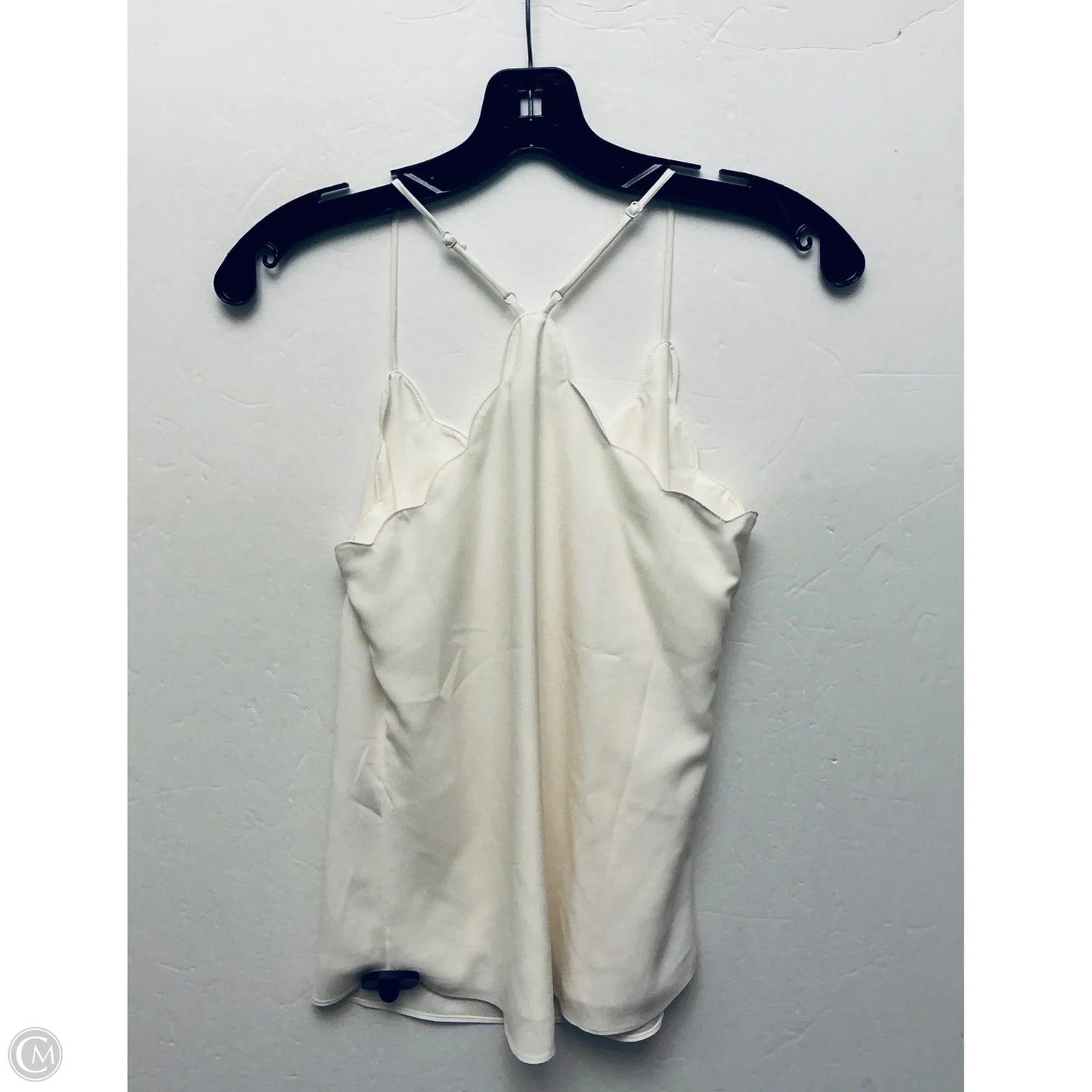 Top Sleeveless Basic By J. Crew In Cream, Size: Xxs