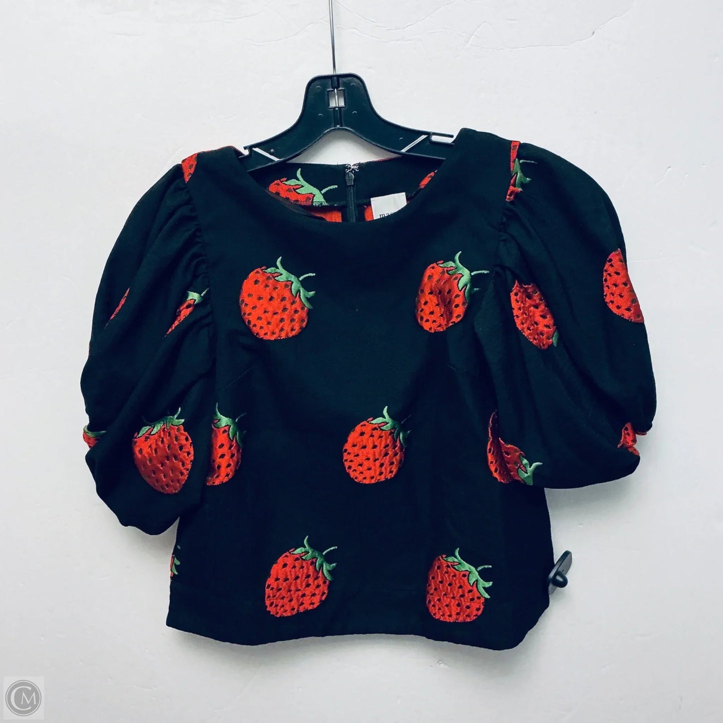 Top Short Sleeve Basic By Maeve In Black, Size: Xs
