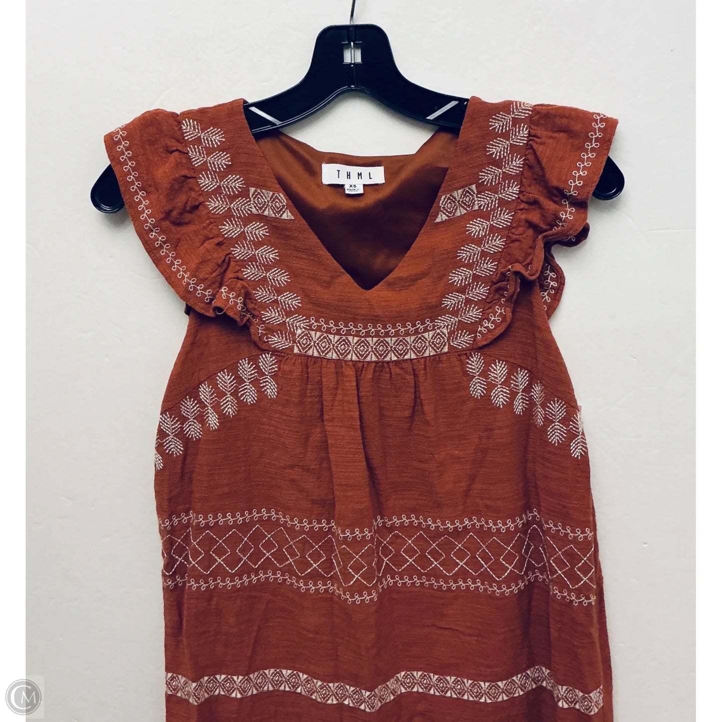 Dress Casual Short By Thml In Brown, Size: Xs