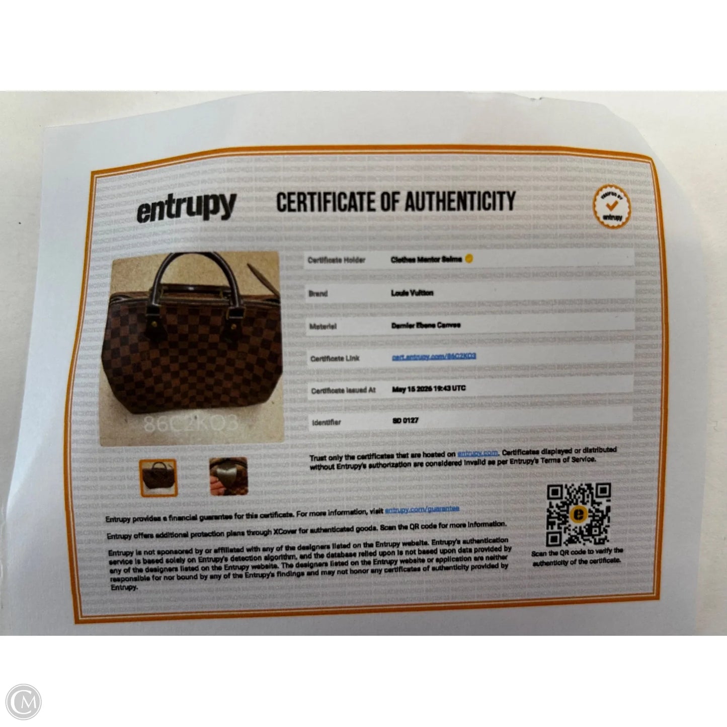 Handbag Luxury Designer By Louis Vuitton, Size: Large