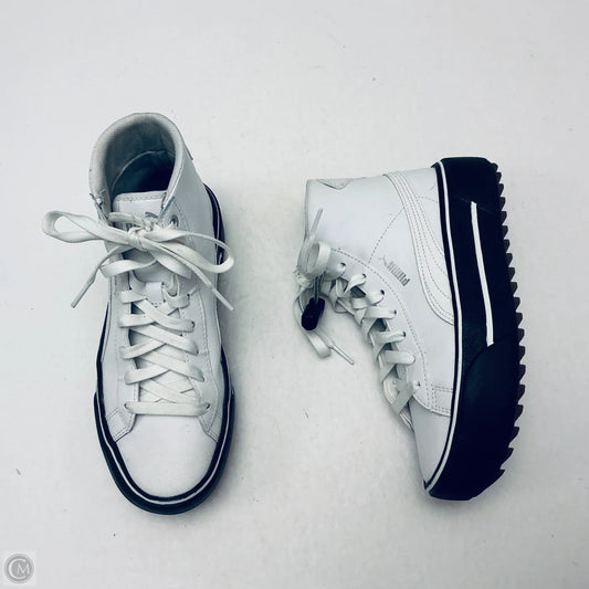 Shoes Athletic By Puma In White, Size: 6.5